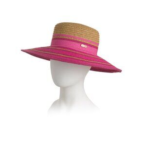 TRINA TURK Pink Multi Trina Turk Tuscany Sun Hat